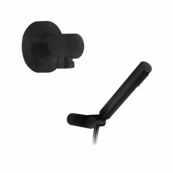Accesorios Ducha Futura Negro + Toma De Agua – KIT867516 – Galindo – LuxCover