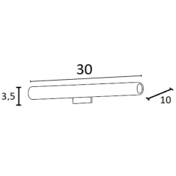 Aplique Curvo LED (bajo Consumo) – Taberner