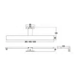 Aplique LED De Aluminio – Alure – Llavisan