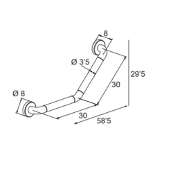 Asa Triangular Antideslizante ABS – Manillons Torrent