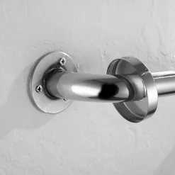 Asa/Barra Seguridad Antideslizante De 40 Cm Acero Inoxidable Cromo – Oxen – 140522
