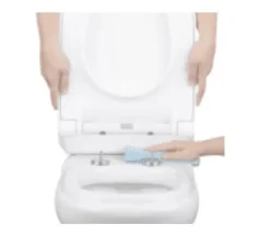 Asiento Y Tapa Alba Con Caida Amortiguada Compatible Con Dama Retro – Plastisan