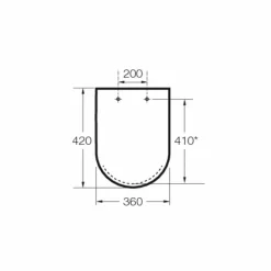 Asiento Y Tapa Inodoro – Hall Compacto – Roca