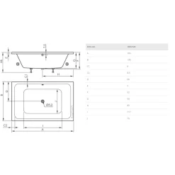 Bañera Confort – Duo – Sanycces