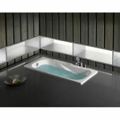 Bañera De Acero Rectangular Con Fondo Antideslizante – Princess N – Roca