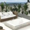 Bañera De Exterior Acrilica 200×120 Cm – Elba – Baños10