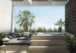 Bañera De Exterior Encastrada Acrilica Ø 170 Cm – Clay – Baños10