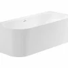 Bañera De STONEX® Blanca De Esquina Asimétrica Derecha Con Desagüe Click-clack Y Sifón 1700 X 750 X 590 Mm – Raina – Roca – A248667000