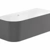 Bañera De STONEX® Onix De Esquina Asimétrica Derecha Con Desagüe Click-clack Y Sifón 1800 X 800 X 590 Mm – Raina – Roca – A2486640X0