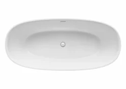 Bañera De STONEX® Oval Beige Con Desagüe Click-clack Y Sifón 1650 X 750 X 570 Mm – Ariane – Roca – A2484700B0