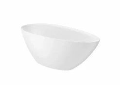 Bañera De STONEX® Oval Blanca Con Desagüe Click-clack Y Sifón – Kauai – Roca – A248617000