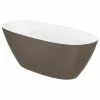 Bañera De STONEX® Oval Café Con Desagüe Click-clack Y Sifón 1650 X 750 X 570 Mm – Ariane – Roca – A2484700C0