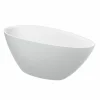 Bañera De STONEX® Oval Perla Con Desagüe Click-clack Y Sifón – Kauai – Roca – A2486170P0
