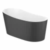 Bañera De STONEX® Ovalada Onix Con Desagüe Click-clack Y Sifón – Maui – Roca – A2484990X0