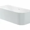 Bañera De STONEX® Perla De Esquina Asimétrica Izquierda Con Desagüe Click-clack Y Sifón 1800 X 800 X 590 Mm – Raina – Roca – A2486630P0