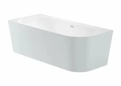 Bañera De STONEX® Perla De Esquina Asimétrica Izquierda Con Desagüe Click-clack Y Sifón 1800 X 800 X 590 Mm – Raina – Roca – A2486630P0
