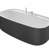 Bañera De SURFEX® Oval Onix Con Agujeros Para Grifería Con Desagüe – Beyond – Roca – A2484530X0