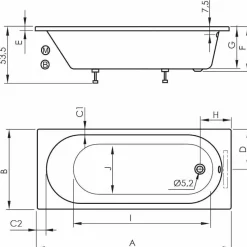 Bañera DS Confort – Sanycces – Serena