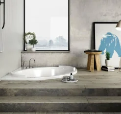 Bañera Encastrada 150 X 150 Cm – Bravatta – Baños10