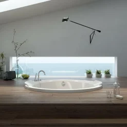 Bañera Encastrada Acrilica Ø 170 Cm – Cimbra – Baños10