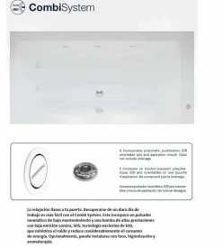 Bañera Encastrada Acrilica 200 X 120 Cm – Jazz XL – Baños10