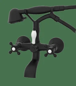 Baño-ducha Monobloc 1866 Negro Estilo Premium Colección CLÁSICA 206120 – GRB Mixers