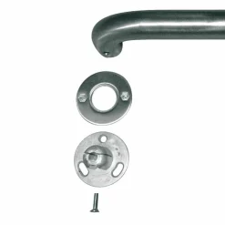 Barra De Apoyo Bañera Horizontal Inox Blanco – PrestoEquip – 68165