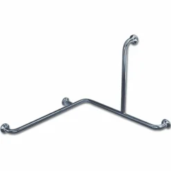 Barra De Apoyo Bañera Horizontal Inox Brillo – PrestoEquip – 78165