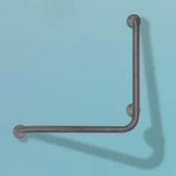 Barra De Apoyo En ángulo Inox Blanco – Prestobar Inox 160 – Presto Equip – 68160