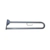 Barra De Apoyo Mural Abatible Inox Blanco – Prestobar Inox 170 – PrestoEquip – 68170