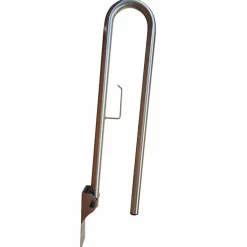 Barra De Apoyo Mural Abatible Inox Blanco – Prestobar Inox 170 – PrestoEquip – 68170