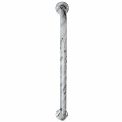 Barra De Apoyo Recta 600 Mm Luxcover Mármol Blanco – Prestoequip – MB570