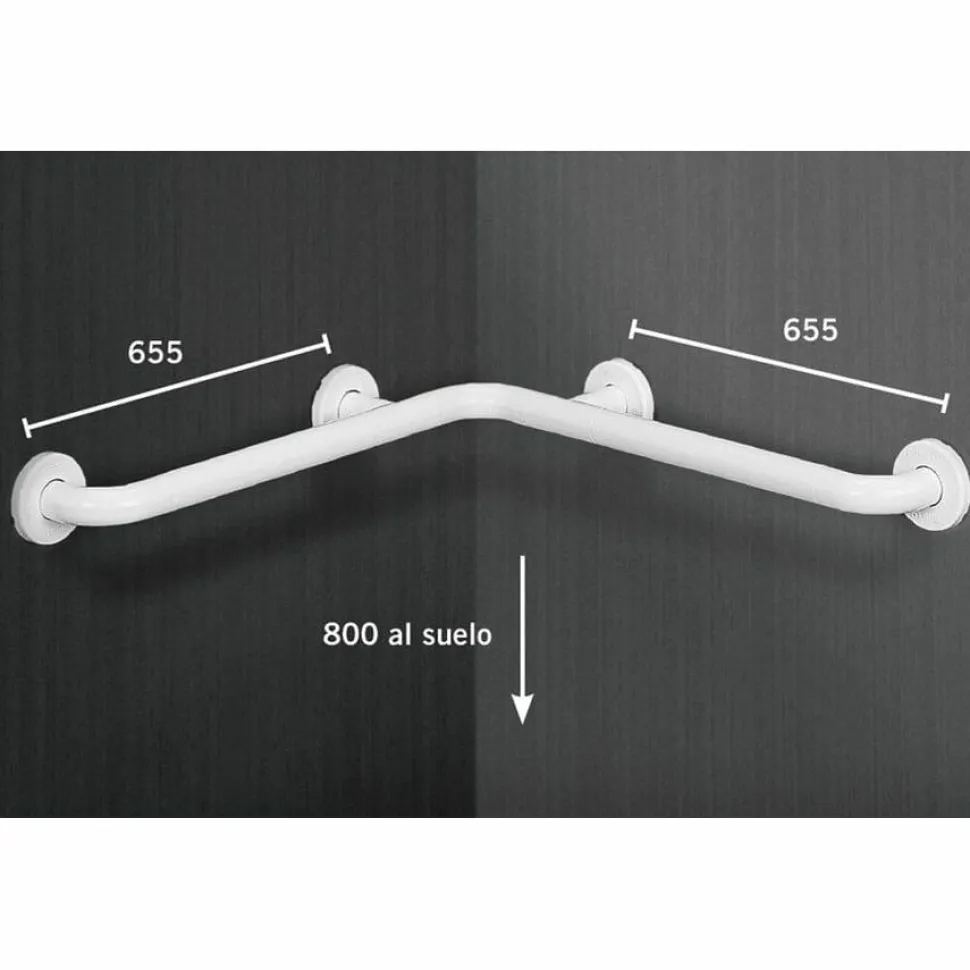 Barra De Sujeción Corta En ángulo Para Ducha- Prestobar 155 – PrestoEquip – 89155