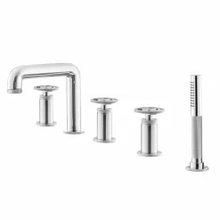 Batería Baño-ducha Repisa Pulsador Lever – Strem – 7970500 – Galindo