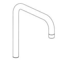 Caño Fregadera Estilo Premium Colección RECAMBIOS 061297 – GRB Mixers