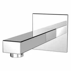Caño Mural Rectangular Níquel – 68571 – Galindo – LuxCover