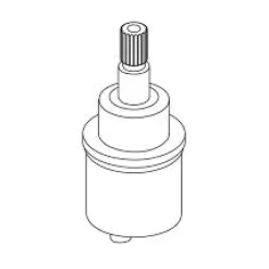 Cartucho Desviador 1 Vía Estilo Premium Colección RECAMBIOS 040087 – GRB Mixers