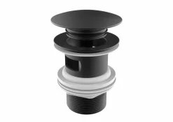 Click-clack Desagüe Universal Semi-automático Tapón 65 Ø Mm Negro Mate – Roca – A5054015NB