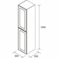 Columna Auxiliar Suspendida De Dos Puertas – Renoir – Salgar