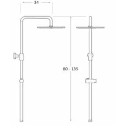 Columna De Baño-ducha Monomando – Lyon – Aquahome