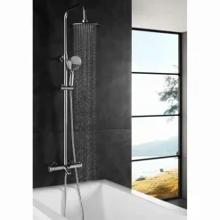 Columna De Baño-ducha Termostática – Wind Blu Rd – AQG – 20WBR20OLB02