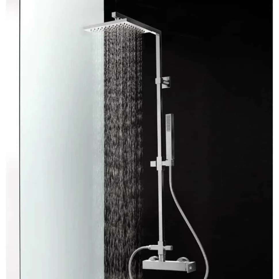 Columna De Ducha – Nitro Monomando Mezcladora Rociador 200×200 Mm – 52450300 – Galindo