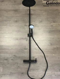 Columna De Ducha Mezcladora Theo Rociador 250 Mm Y Flexo Pvc – 86450301 – Galindo