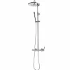 Columna De Ducha Mezcladora Cónico Rociador 250 Mm Y Flexo Pvc – 71750300 – Galindo