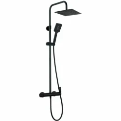Columna De Ducha Monomando En Acabado Negro – Nite – AQG