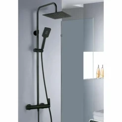 Columna De Ducha Monomando En Acabado Negro – Nite – AQG
