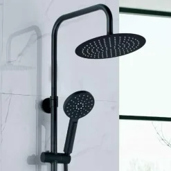 Columna De Ducha Monomando En Acabado Negro – Nite – AQG
