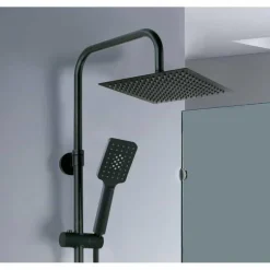 Columna De Ducha Monomando En Acabado Negro – Nite – AQG