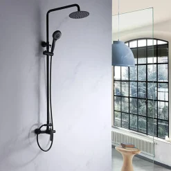 Columna De Ducha Negra – Roma – Imex – BDR001/NG