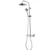 Columna Monomando Mezcladora Rociador 250 Mm En Abs Flexo Inox Maneral 5 Funciones – Kily – Galindo – 49550300